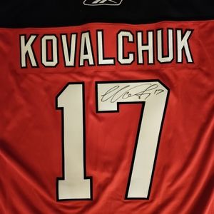Kovalchuk autographed jersey